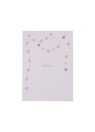 Wenskaart - Ansichtkaart - hoera - multicolor - Lifestyle - Van papier - Wenskaarten - Felicitatie