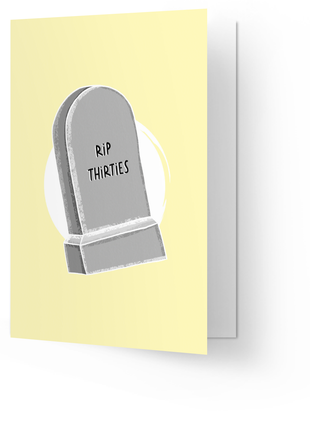 Wenskaart - BD - Rip Thirties - Lifestyle - Van papier - Wenskaarten - Verjaardag