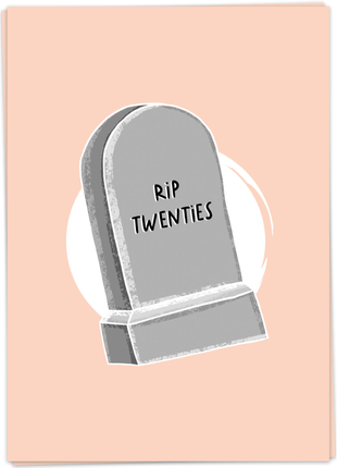 Wenskaart - BD - Rip Twenties - Lifestyle - Van papier - Wenskaarten - Verjaardag