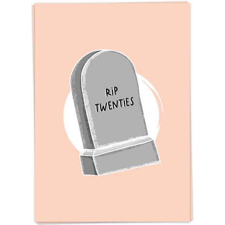 Wenskaart - BD - Rip Twenties - Lifestyle - Van papier - Wenskaarten - Verjaardag