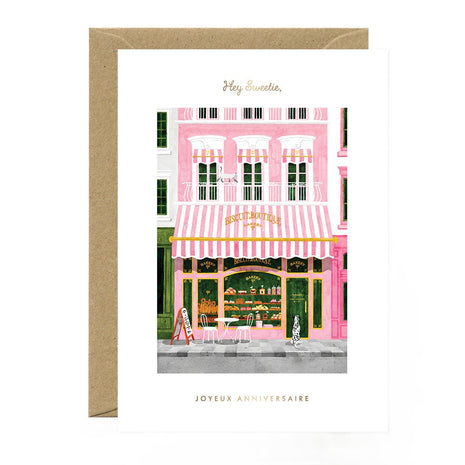 Wenskaart - Birthday bakery - Greeting card - Cadeau’s & Lifestyle - Van papier - Wenskaarten - Verjaardag