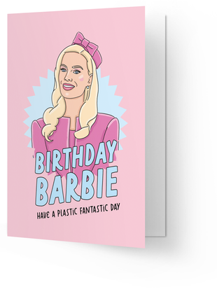 Wenskaart - Birthday Barbie - Lifestyle - Van papier - Wenskaarten - Verjaardag