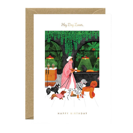 Wenskaart - Birthday dog lovers - Greeting card - Cadeau’s & Lifestyle - Van papier - Wenskaarten - Verjaardag