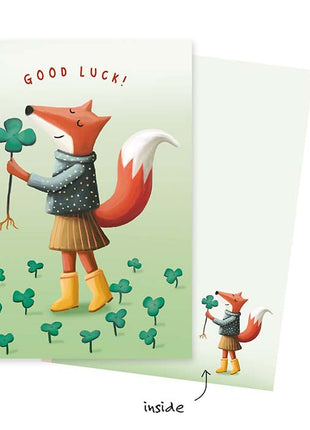 Wenskaart - Good Luck! Succes! - Lifestyle - Van papier - Wenskaarten