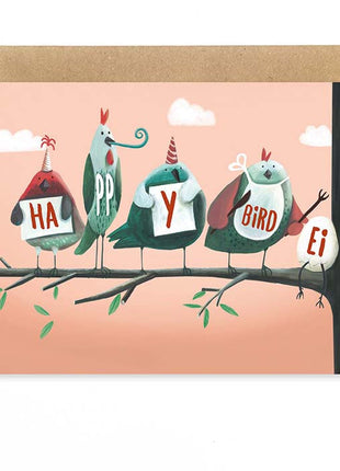 Wenskaart - Happy bird EI - (verjaardag) - Lifestyle - Van papier - Wenskaarten