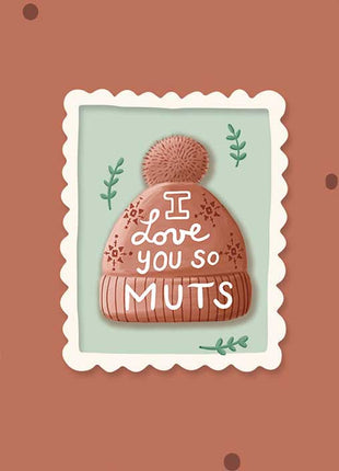 Wenskaart - I love you so ’muts’ - Lifestyle - Van papier - Wenskaarten