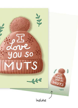 Wenskaart - I love you so ’muts’ - Lifestyle - Van papier - Wenskaarten