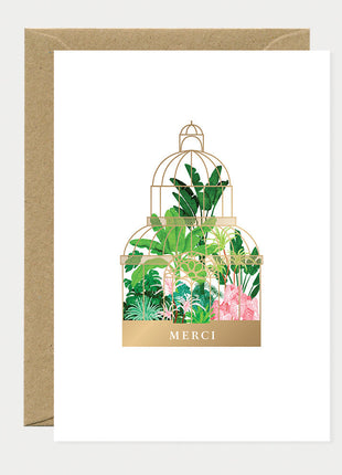 Wenskaart - Merci green house - Cadeau’s & Lifestyle - Van papier - Wenskaarten - Verjaardag
