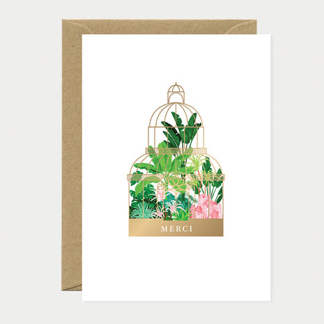 Wenskaart - Merci green house - Cadeau’s & Lifestyle - Van papier - Wenskaarten - Verjaardag