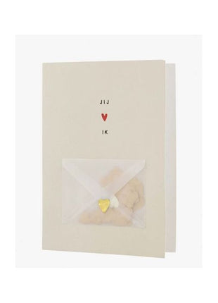 Wenskaart met enveloppe - jij en ik - Lifestyle - Van papier - Wenskaarten - Liefde & Vriendschap