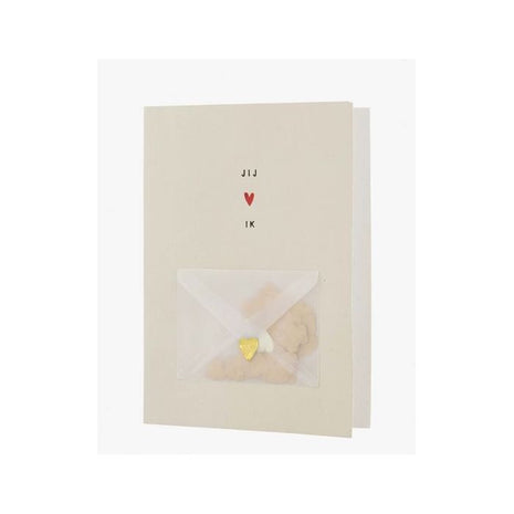 Wenskaart met enveloppe - jij en ik - Lifestyle - Van papier - Wenskaarten - Liefde & Vriendschap