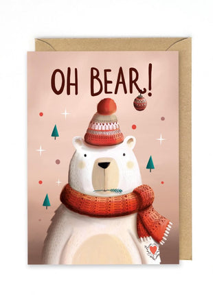 Wenskaart - Oh Bear! - Lifestyle - Van papier - Wenskaarten