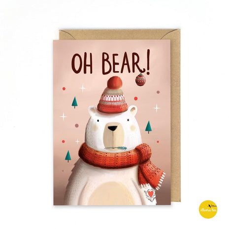 Wenskaart - Oh Bear! - Lifestyle - Van papier - Wenskaarten