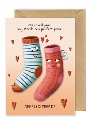 Wenskaart - Perfecte paar! - Lifestyle - Van papier - Wenskaarten