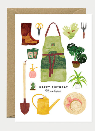 Wenskaart - Plant hero - Cadeau’s & Lifestyle - Van papier - Wenskaarten - Verjaardag