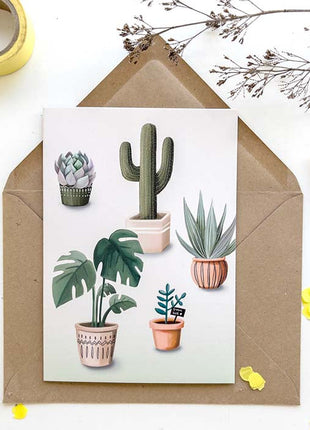 Wenskaart - Planten voor elke gelegenheid - Lifestyle - Van papier - Wenskaarten