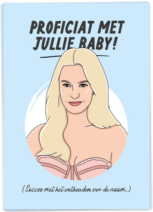 Wenskaart - Proficiat met jullie baby! (Succes met het onthouden van de naam…)’ - Cadeau’s & Lifestyle - Van papier