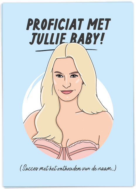 Wenskaart - Proficiat met jullie baby! (Succes met het onthouden van de naam…)’ - Cadeau’s & Lifestyle - Van papier
