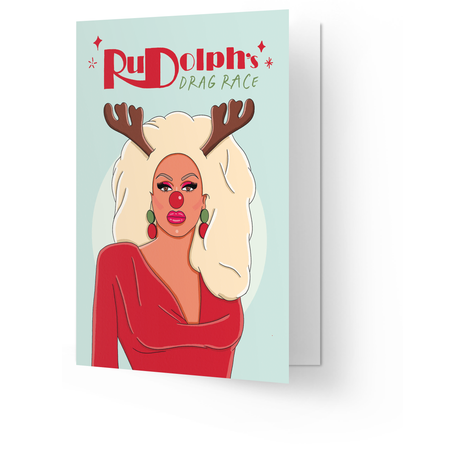Wenskaart - RuDolph’s Drag Race - Lifestyle - Van papier - Wenskaarten - Feestdagen