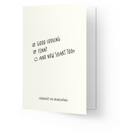 Wenskaart - Smart too - Lifestyle - Van papier - Wenskaarten - Felicitatie