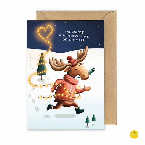 Wenskaart - The Mosse wondetful time of the year - Lifestyle - Van papier - Wenskaarten