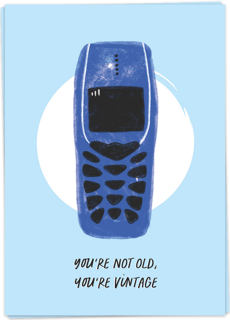 Wenskaart - You’re not old - Cadeau’s & Lifestyle - Van papier - Wenskaarten - Bedankt