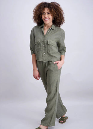 Vest - blazer 845133 – Kaki by Signe Nature