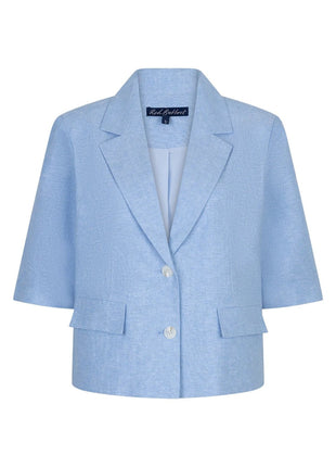 Blazer Linen/Visco Melange - SRB4771 by Red Button