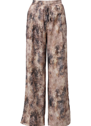 Wijde broek met design - B256 - P035 - Kleding - Broeken