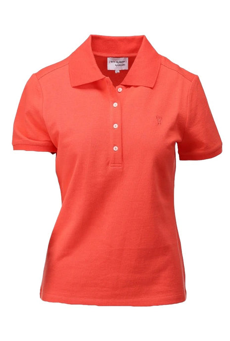 Polo met korte mouwen - Hot coral - C750L by K.Design