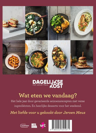 Calendrier alimentaire quotidien détachable 2026