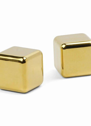Cocktailijsblokjes in Goud - Set van 2 by Here's How