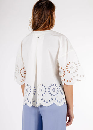 Wide blouse with sleeve detail - Trudy.7002623 by Rino & Pelle
