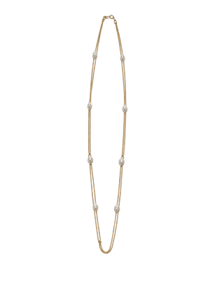 Dubbele ketting - Pearly - N61285-2 by Day & Eve