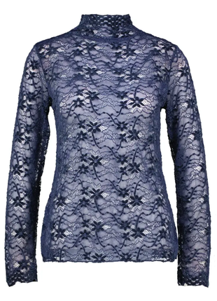 Kanten top - Magnolia B610 - Navy