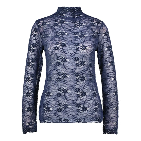 Kanten top - Magnolia B610 - Navy