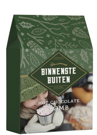 Binnenstebuiten Hot chocolate bomb marshmallows RFA spoon - 20 gr