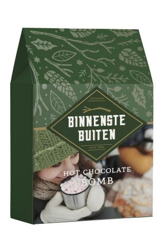 Binnenstebuiten Hot chocolate bomb marshmallows RFA spoon - 20 gr