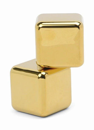 Cocktailijsblokjes in Goud - Set van 2 by Here's How