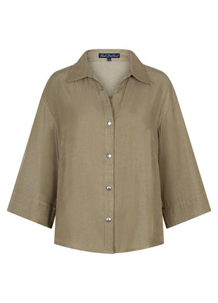 Amalia Blouse Shine - SRB4819 by Red Button