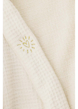 Baignoires à motifs de cœurs - blanc cassé