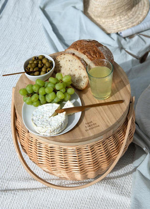 Picnic Tafel+Basket Peppe - Food friends sunshine by Leeff