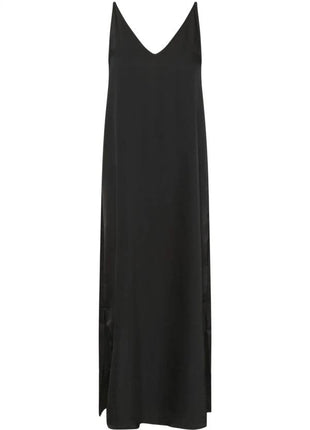 KArory Sateen Dress - 10511455 - Black Deep by Kaffe
