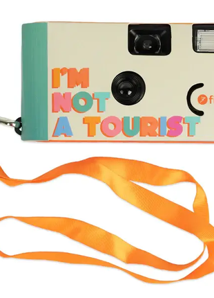 Wegwerpcamera "i'm not a tourist" - HGI2520881 by Fisura