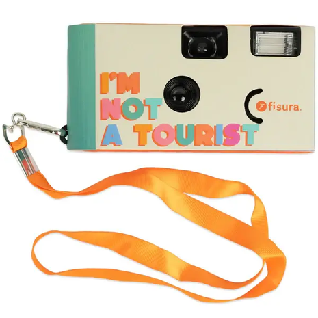 Wegwerpcamera "i'm not a tourist" - HGI2520881 by Fisura