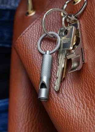 Mini Keyring Whistle by Kikkerland