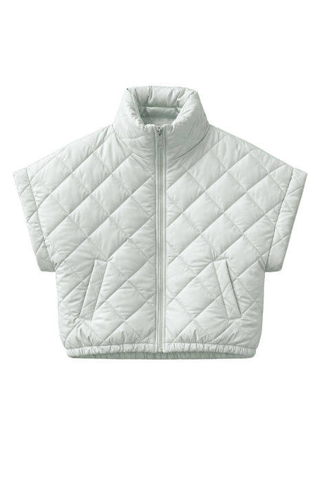 Jas - Sky Quilted Jacket - Munt by Charlotte Marie