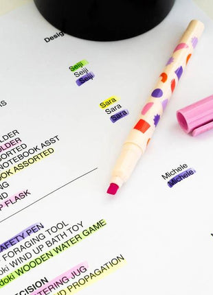 Erasable Highlighters by Kikkerland