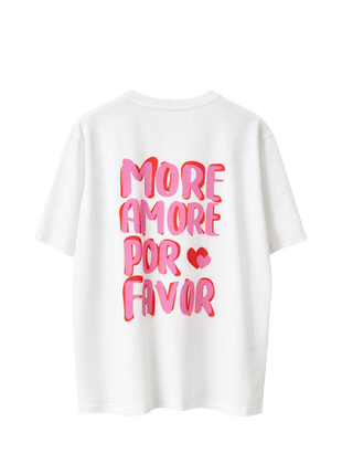T-shirt - More Amore Por Favor by Charlotte Marie