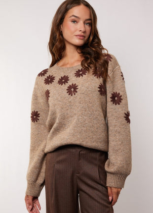 Zaina knitting sweater - 25WJG03 - Kleding - Truien en cardigans